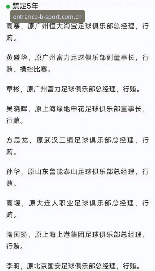 中国足协第三批禁足名单深度评测：65人受罚背后的行业震荡